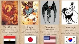 Legendary Mythical Birds From Different Countries | Mythical Animals