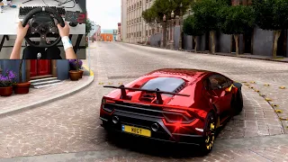 1400HP Lamborghini Huracán - Forza Horizon 5 | Logitech G920 Gameplay #fh5 #logitechg920