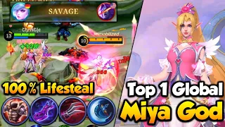 Miya Best Build and Emblem for Auto Savage! - Top 1 Global Miya