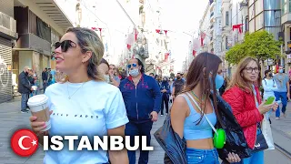 🇹🇷 Istanbul Istiklal Street Walking Tour Turkey | October 2021