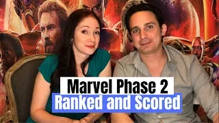 MCU Movies Ranked! All Marvel Phase 2 Movies