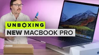 Unboxing Apple's new MacBook Pro