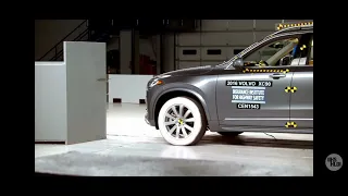 BMW X7 crash vs Volvo XC 90 crash test