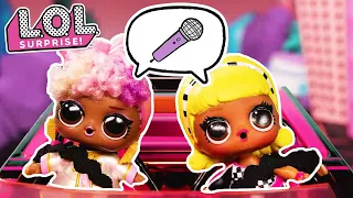 Car-Pool Coupe Karaoke Fun! | L.O.L. Surprise!  | Stop Motion Cartoon