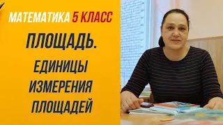 Площадь . Единицы измерения площади . 5 класс