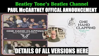 PAUL McCARTNEY & WINGS : One Hand Clapping Full Details Officially Announced