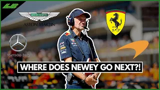 Adrian Newey to LEAVE Red Bull?!