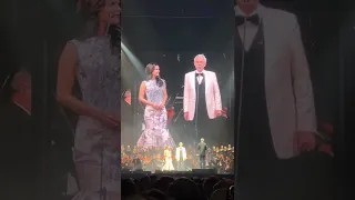 Andrea Bocelli concert at MGM Las Vegas 12/3/22 - Time To Say Goodbye (Feat. Larisa Martinez)