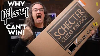 Schecter Slaughters GIbson.   AGAIN!