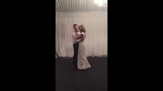 Daniel & Ashlee Wedding First Dance - I'm Gonna be (500 miles)