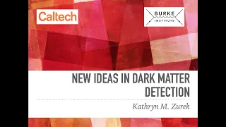 Kathryn Zurek - New ideas in dark matter detection - 7 Dec 2020