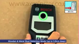 Bosch GMS 120 Wire Pipe and Stud Detector