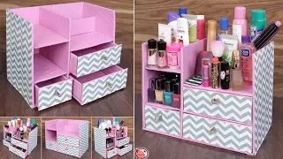 DIY Room Organizer !! Space Saving - Best Out Of Waste Idea