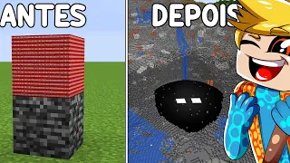 100 TNTS QUE VÃO EXPLODIR SEU MINECRAFT