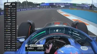 VUELTA RÁPIDA DE FERNANDO ALONSO LIBRES 3 GP MIAMI!! EN DIRECTO