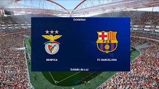 Benfica vs Barcelona | Estádio da Luz | 2021-22 UEFA Champions League | PES 2021