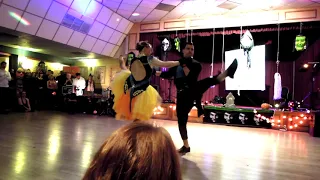 Performing salsa while pregnant