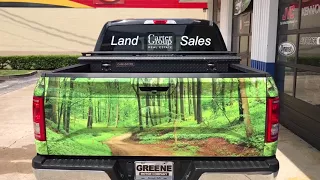 2017 Ford F150 Commercial printed vehicle wrap