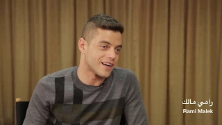 Rami Malek speaks in Arabic about his Journey in Hollywood