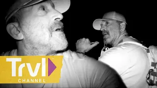 Russell & Cameraman Stalked in Dead of Night | Expedition Bigfoot | Travel Channel