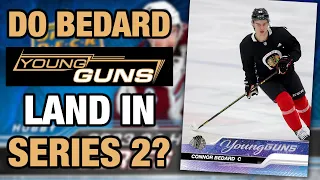 Connor Bedard Young Guns Possibly in 23/24 Upper Deck Hockey Series 2?