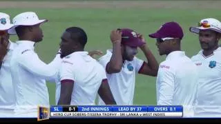 Highlights: Day Two , 2nd Test at P Sara Oval – Windies in Sri Lanka 2015