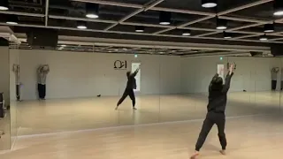 ATEEZ Hongjoong 2021MAMA The Real Journey Begins Intro Practice ft. Wooyoung | #Hong_stagram