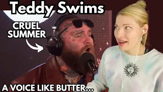 Vocal Coach/Musician Reacts: TEDDY SWIMS 'Cruel Summer' Taylor Swift Cover - In Depth Analysis!