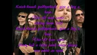 KoRn Shoots and Ladders Lyric Video