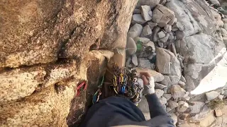 "Dinky Doinks", 5.8 in Joshua Tree, California