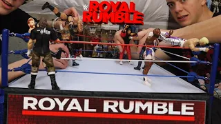 WWE Royal Rumble Action Figure Match 2023!