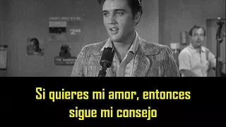 ELVIS PRESLEY - Treat me nice ( con subtitulos en español )  BEST SOUND