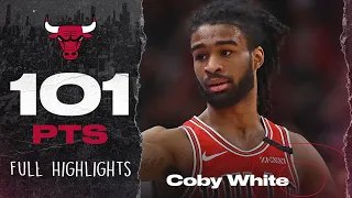 COBY WHITE DROPS 101 POINTS IN THREE GAMES - Full Highlights | Chicago Bulls