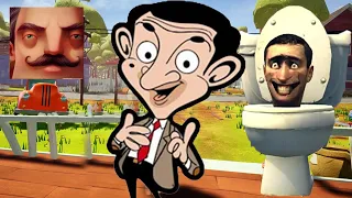 Hello Neighbor - New Neighbor Big Mr Bean Final History Gameplay Walkthrough