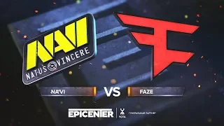 Na'Vi vs. FaZe - EPICENTER 2018 Grand-final - map2 - de_dust2 [Enkanis, CrystalMay]