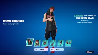 HOW TO GET RED BOOTS BILLIE EILISH SKIN IN FORTNITE!