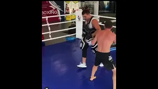 Petr Yan training