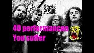 Napalm Death - 40X You suffer