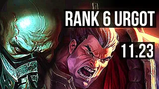 URGOT vs DARIUS (TOP) | Rank 6 Urgot, 9/3/13 | KR Master | 11.23