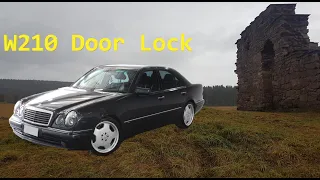 E220 CDI Mercedes Door Lock Actuator Removal w210