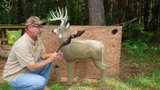 GlenDel 3D Buck Archery Target Review and unboxing