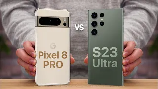 Google Pixel 8 Pro vs Samsung Galaxy S23 Ultra | Camera, Gaming, Battery & Beyond! ULTIMATE BATTLE.
