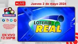 Lotería Real EN VIVO 📺| Jueves 2 de mayo 2024  – 12:55 PM