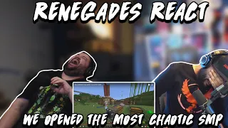 WE OPENED THE MOST CHAOTIC SMP - @SwaggerSouls | RENEGADES REACT TO