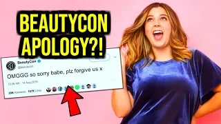 BEAUTYCON APOLOGIZES FOR TREATING BEAUTY GURUS POORLY?!