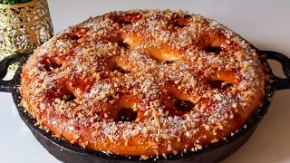 بريوش سائل سريع خفيف ريشة 😋بدون زبدة بدون عجن او دلك 👍بريوش بالشكلاط