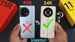 Realme 11 Pro vs OnePlus 11R 5G - Speed Test | Flagship Experience in Budget | Comparision