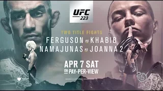 Houston MMA Khabib Nurmagomedov and Tony Ferguson UFC 223 Media Call