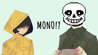 Mono and Six: short animated COMICS part 11 | Little Nightmares