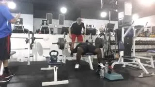 500 lbs Bench Press ! Last lifting day before meet